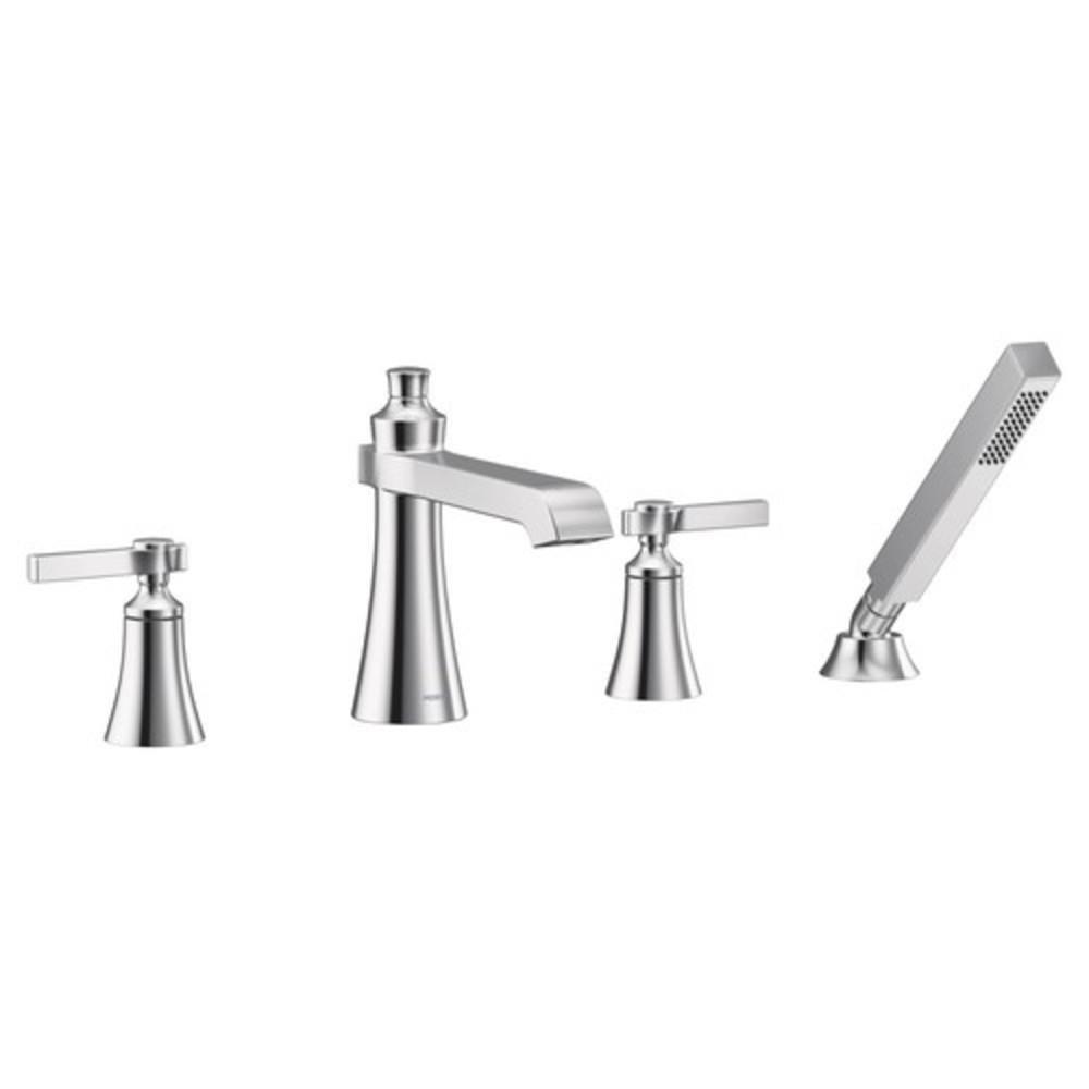 Moen Chrome Two Handle Roman Tub Faucet Trim Only 