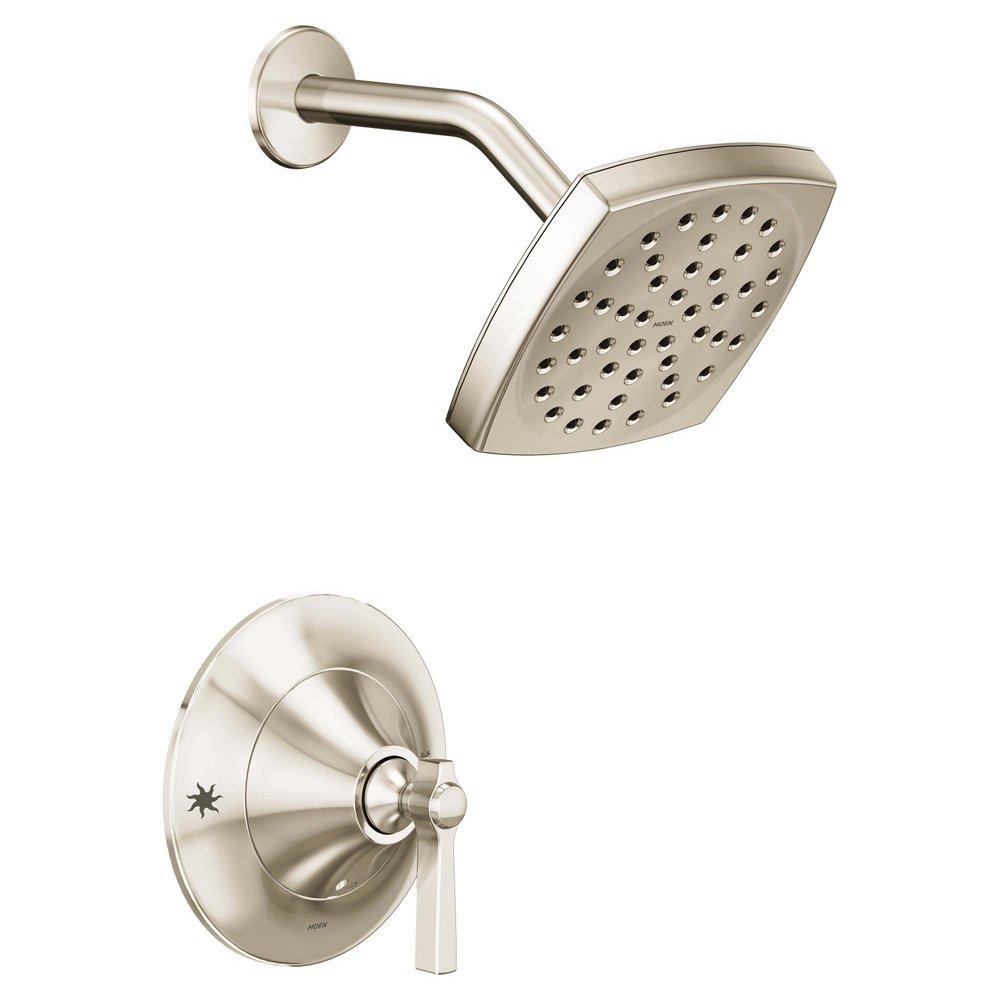 Moen Polished Nickel Single Handle Single Function Shower Faucet (Trim Only) 