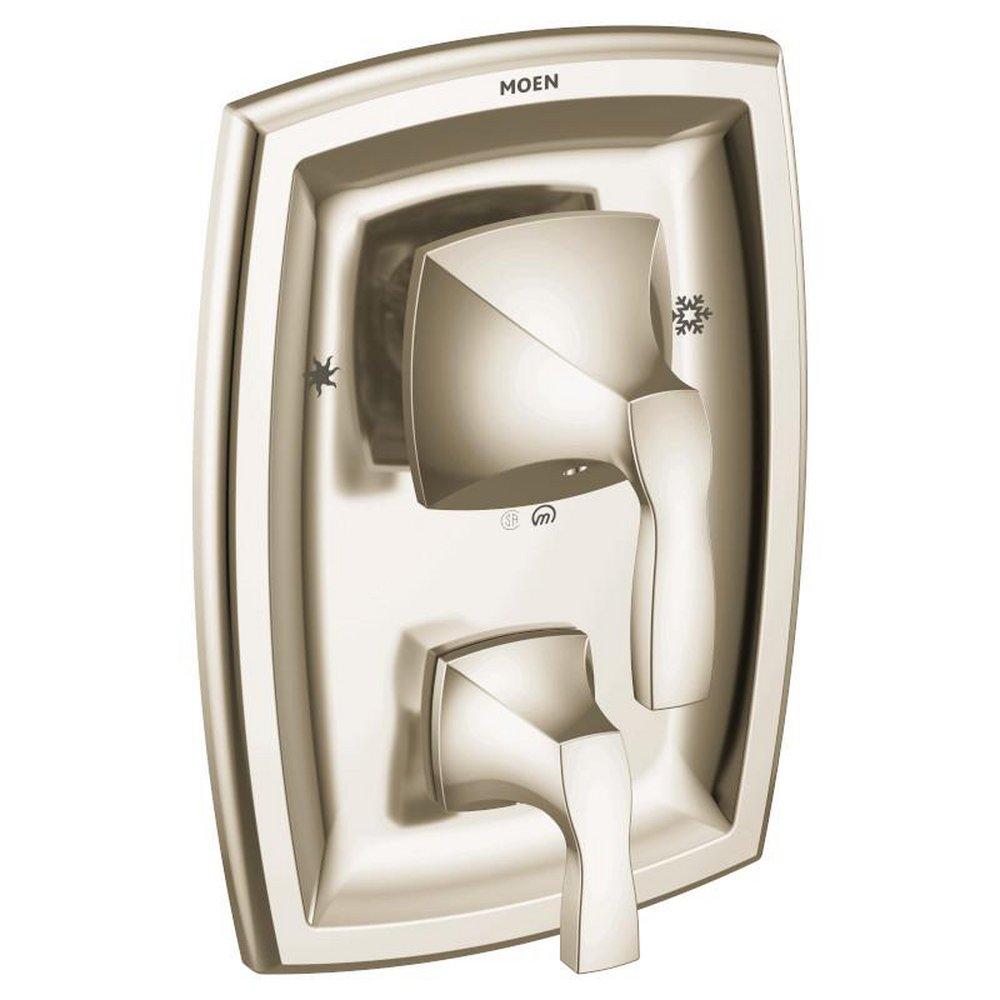 Moen Polished Nickel Two Handle Bathtub & Shower Faucet (Trim Only) 
