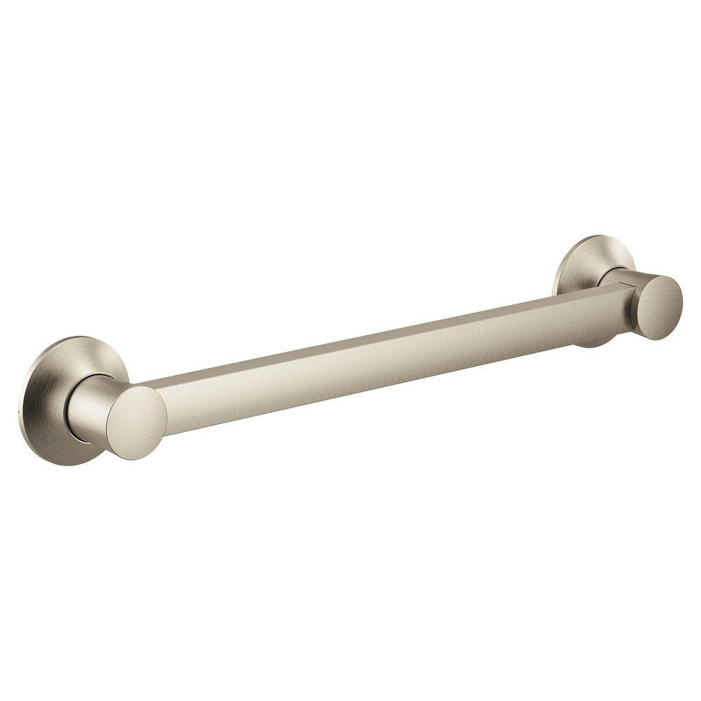 Moen Brushed Nickel 18 in. Grab Bar 