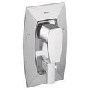 Two Handle Bathtub & Shower Faucet in Polished Chrome (Trim Only)