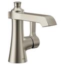 Single Handle Monoblock Bathroom Sink Faucet in Brushed Nickel