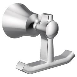 2-Hook Robe Hook in Chrome