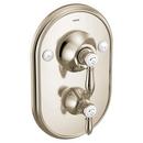 Moen Polished Nickel Two Handle Bathtub & Shower Faucet (Trim Only) 