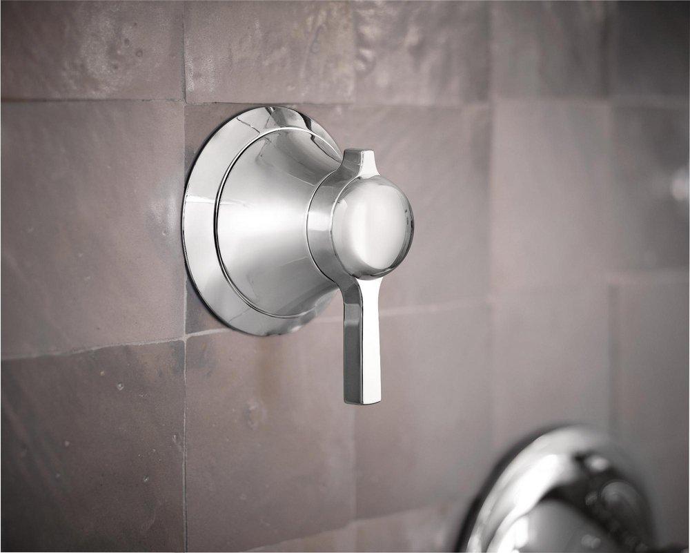 Moen Polished Nickel Single Handle Function Bathtub & Shower Faucet (Trim Only) 