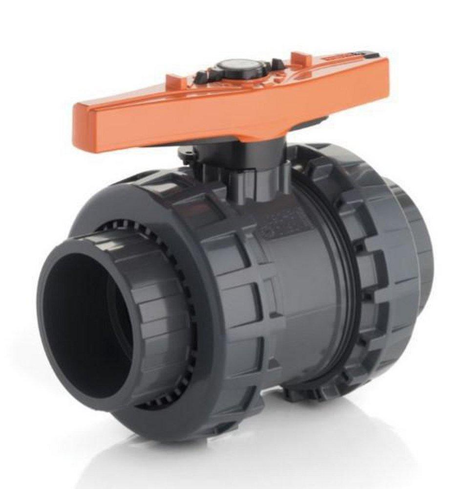 ENDURA SEPARATION TECHNOLOGIES Plastic Full Port Union Socket Weld 232# Ball Valve 