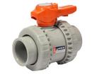 ENDURA SEPARATION TECHNOLOGIES Plastic Full Port Union FNPT and Union Socket Weld 232# Ball Valve 