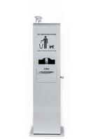Crown Products Silver Metallic Indoor Pet Sanitation Station 
