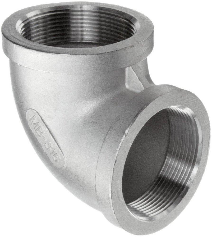 150# SS 316 Threaded 90 Elbow Stainless Steel 