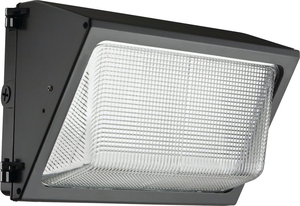 Lithonia Lighting Dark Bronze LED Wall Pack with Adjustable Light Output 