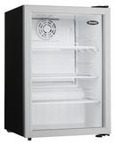 2.6 cu. ft. Compact Refrigerator in Black Stainless Steel