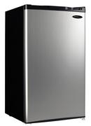18-11/16 in. 3.2 cu. ft. Compact Refrigerator in Black Stainless Steel