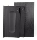 Rubbermaid Black Executive High Capacity Janitor Cart Door Kit 