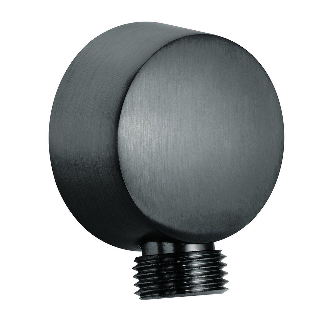 Speakman Matte Black 1/2 in. FNPSM x FNPT Brass Elbow 