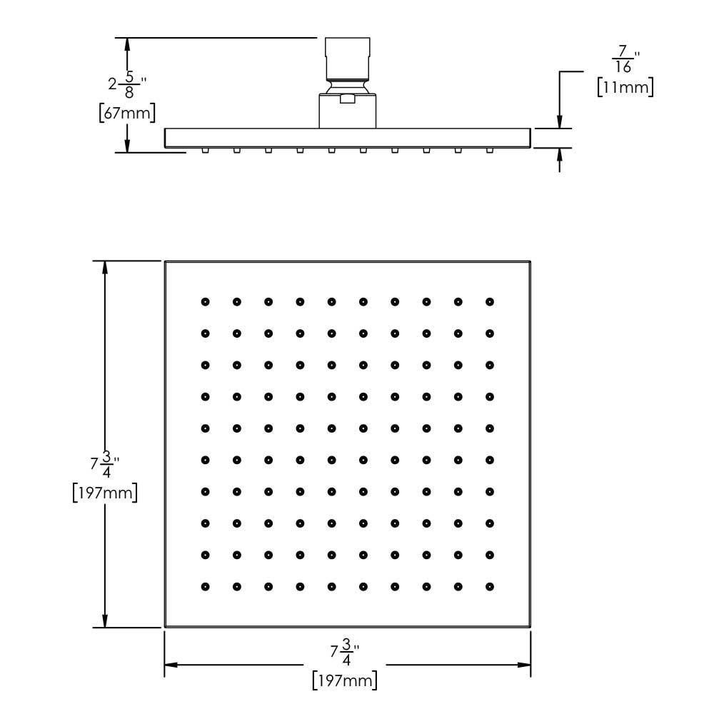 CHELSEA SHOWER/TUB COMBO PC 