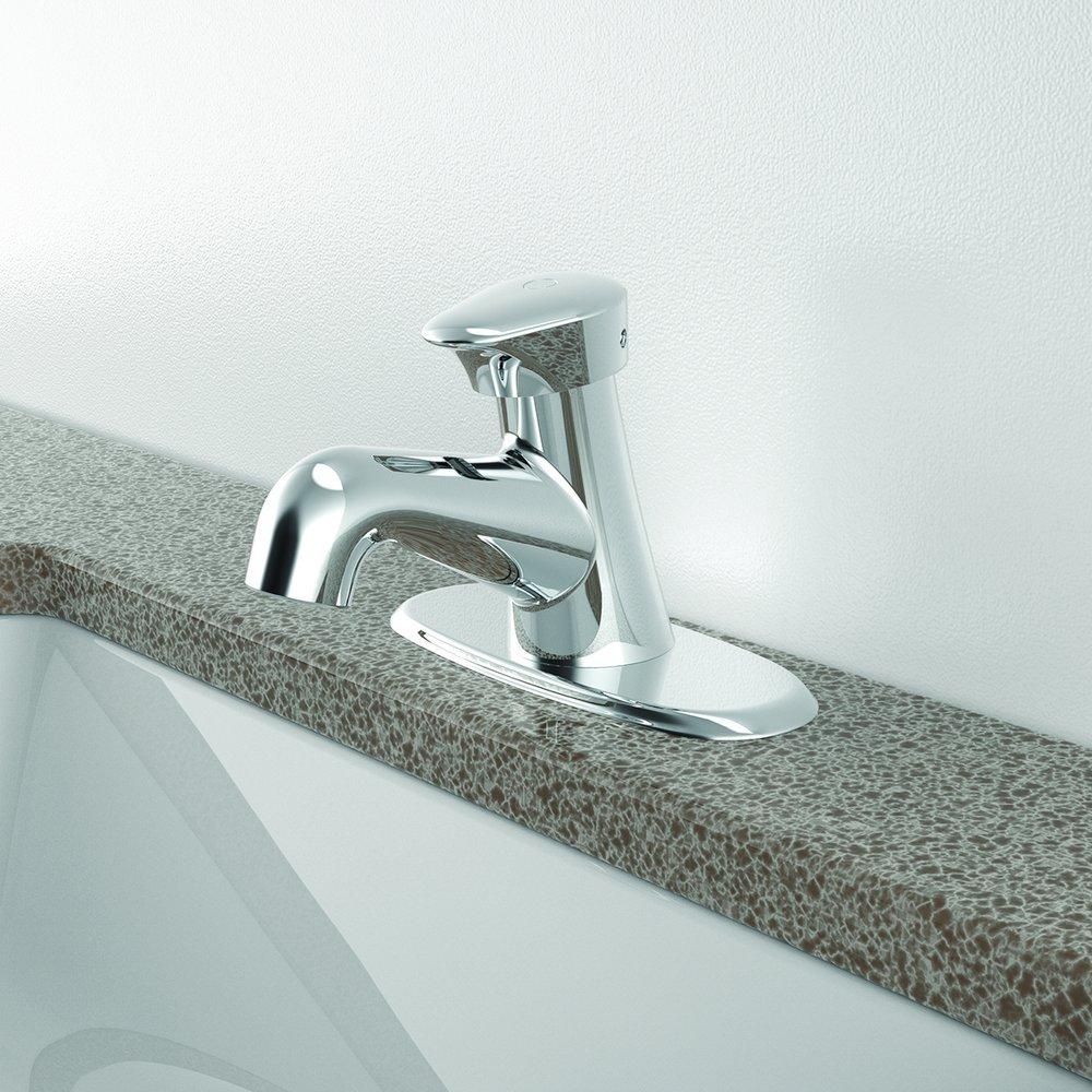 WASHUP SGL SUPPLY METER FAUCET 