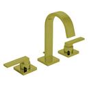 Two Handle Counter and Deck Mount Faucet in Brushed Bronze