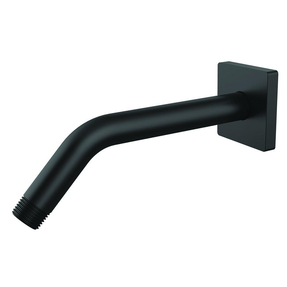 7 SHOWER ARM AND FLANGE WALL MOUNT *LURA MATTE BLACK 
