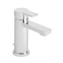Single Handle Bathroom Sink Faucet in Polished Chrome Lever Handle