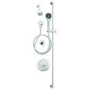 Two Handle Single Function Shower System in Polished Chrome