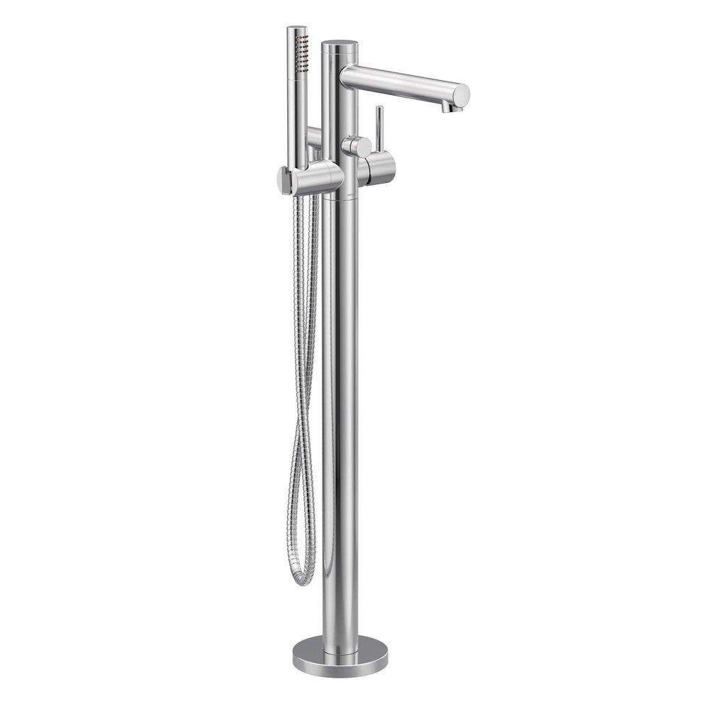 Moen Chrome Single Handle Lever Floor Mount Filler 