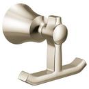 2-Hook Robe Hook in Polished Nickel