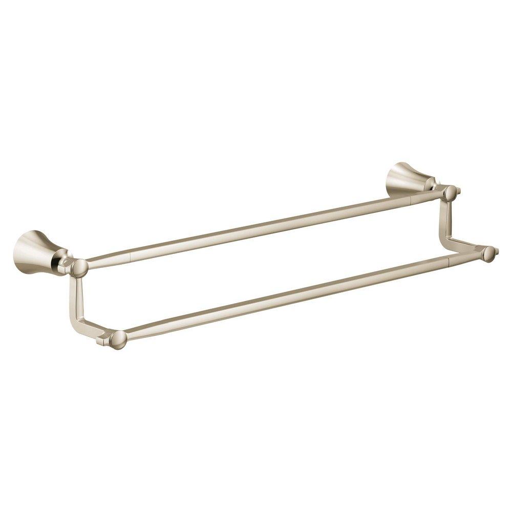 24 in. Towel Bar in Polished Nickel 