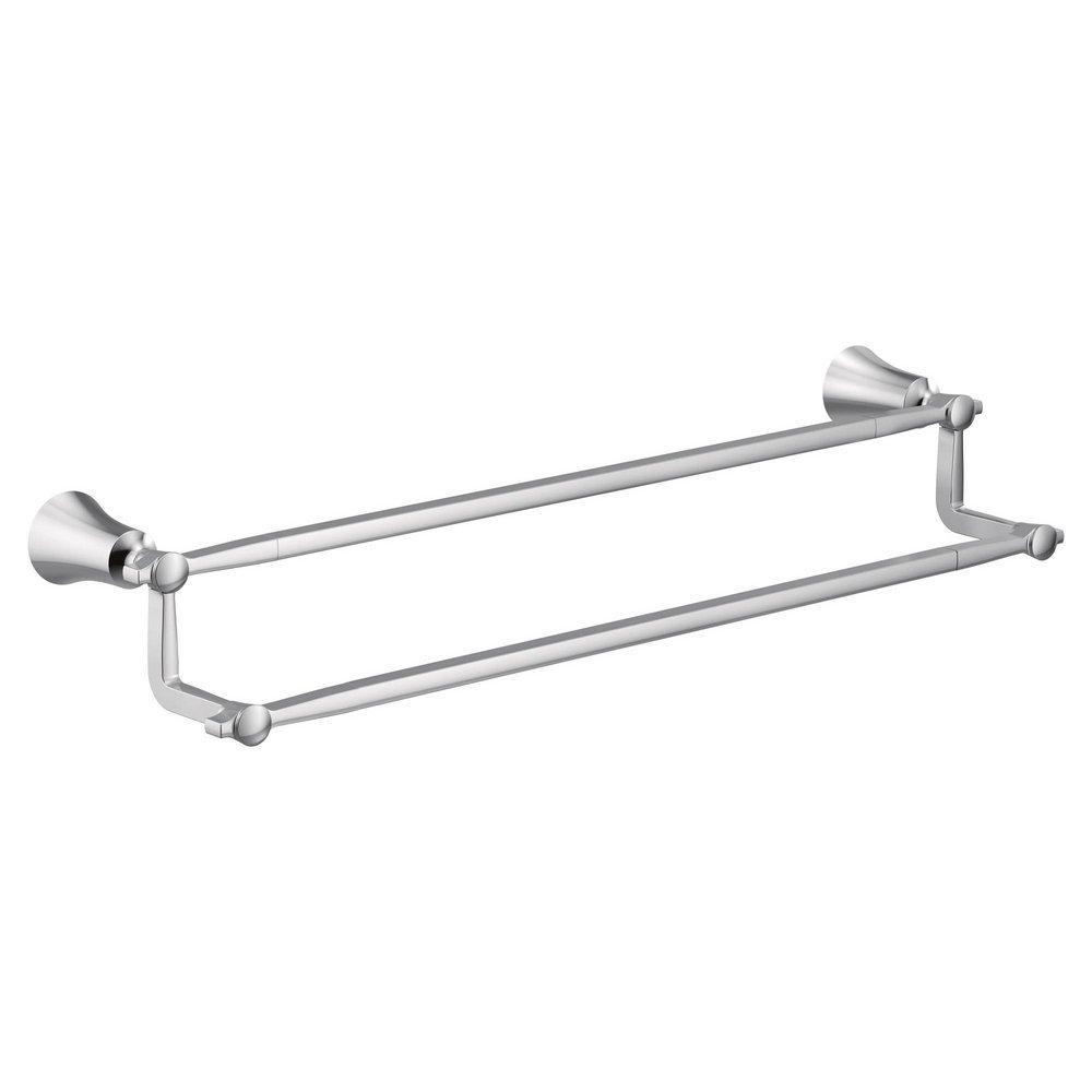 24 in. Towel Bar in Chrome 