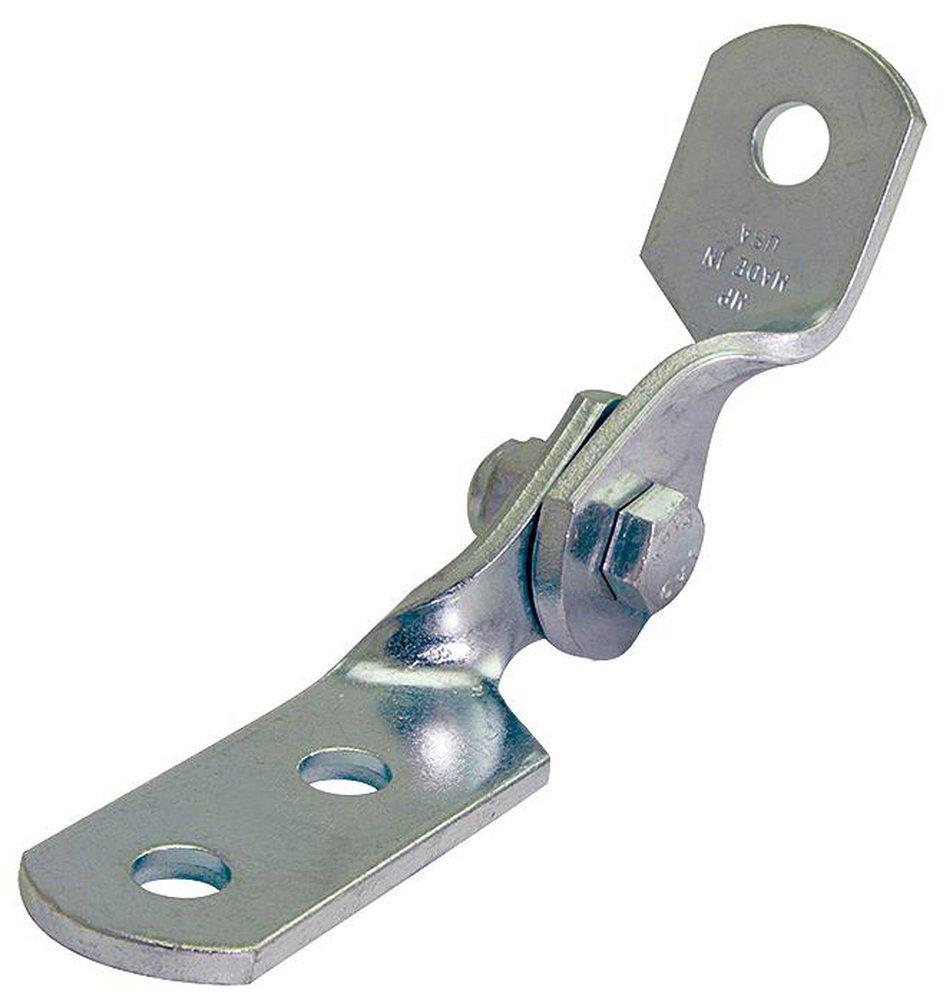 FNW&reg; 3 Hole Electro-galvanized Swivel Adjustable Corner Angle Fitting 