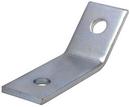 2-1/8 x 3-1/2 in. 2 Hole Hot Dipped Galvanized Open 45 Degree Corner Angle Fitting