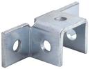 FNW&reg; 1-5/8 in. 5 Hole Electro-galvanized Swivel Corner Connector Opposed Wing Fitting 