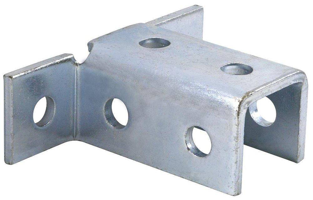 FNW® 1-5/8 in. 8 Hole Electro-galvanized Swivel Corner Connector Opposed Wing Fitting 