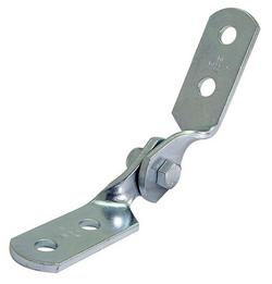 Electrogalvanized 4-Hole Hinged Adjustable Corner Angle Fitting