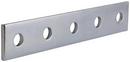 9-1/8 in. 5 Hole Electro-galvanized Steel Flat Fitting Splice Plate