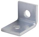 FNW&reg; 2-1/4 in. 2 Hole Yellow Zinc Dichromate Cross Corner Angle Fitting 