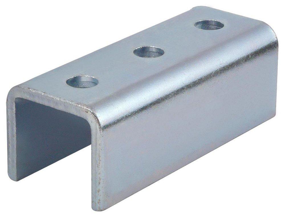 FNW&reg; 3 Hole Electro-galvanized Steel U-Fitting Splice Channel 
