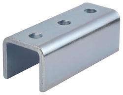 5-3/8 in. 3 Hole Electrogalvanized Steel U-Fitting Splice Channel