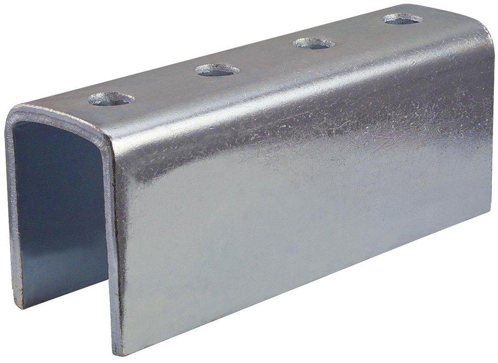 FNW&reg; 4 Hole Electro-galvanized Steel U-Fitting Splice Channel 