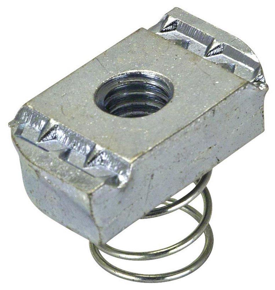 FNW&reg; 0.375 in. Electro-galvanized Steel Short Spring Channel Nut 