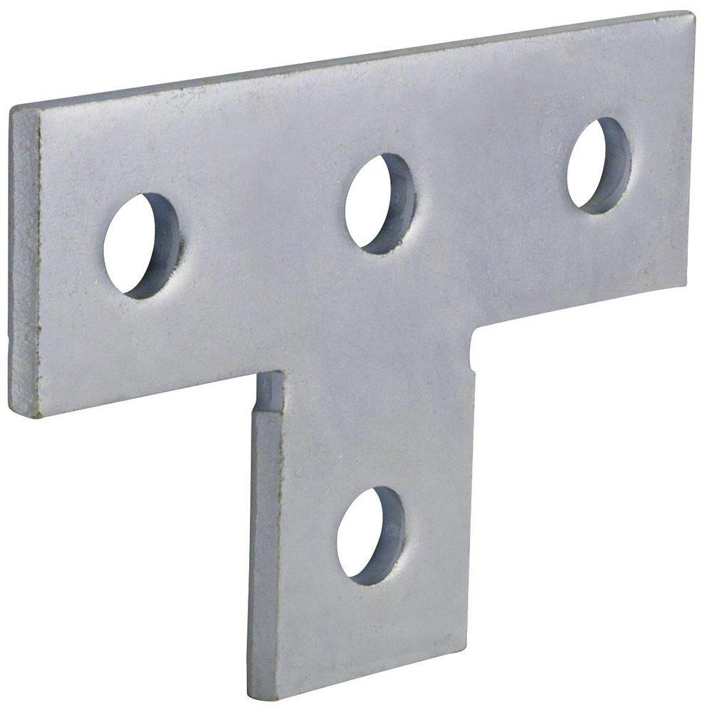 FNW&reg; 3-1/2 in. 4 Hole 304 Stainless Steel Tee Plate 