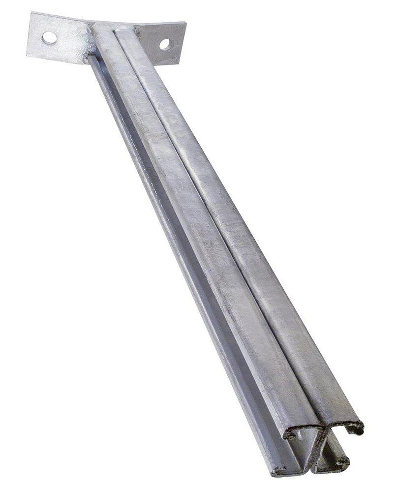 FNW&reg; Hot Dipped Galvanized Carbon Steel Strut Post Base 