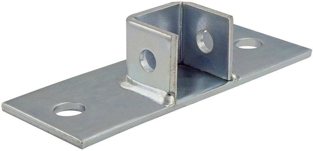 FNW® 2 Hole 304 Stainless Steel Standard Single Channel Post Base 