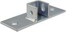 FNW® 2 Hole 304 Stainless Steel Standard Single Channel Post Base 
