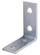 3-7/8 x 3-3/4 in. 4 Hole Hot Dipped Galvanized Corner Angle Fitting