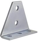 5-3/8 x 4-1/8 in. 5 Hole Electro-galvanized Swivel Cross Gusset Corner Angle Fitting