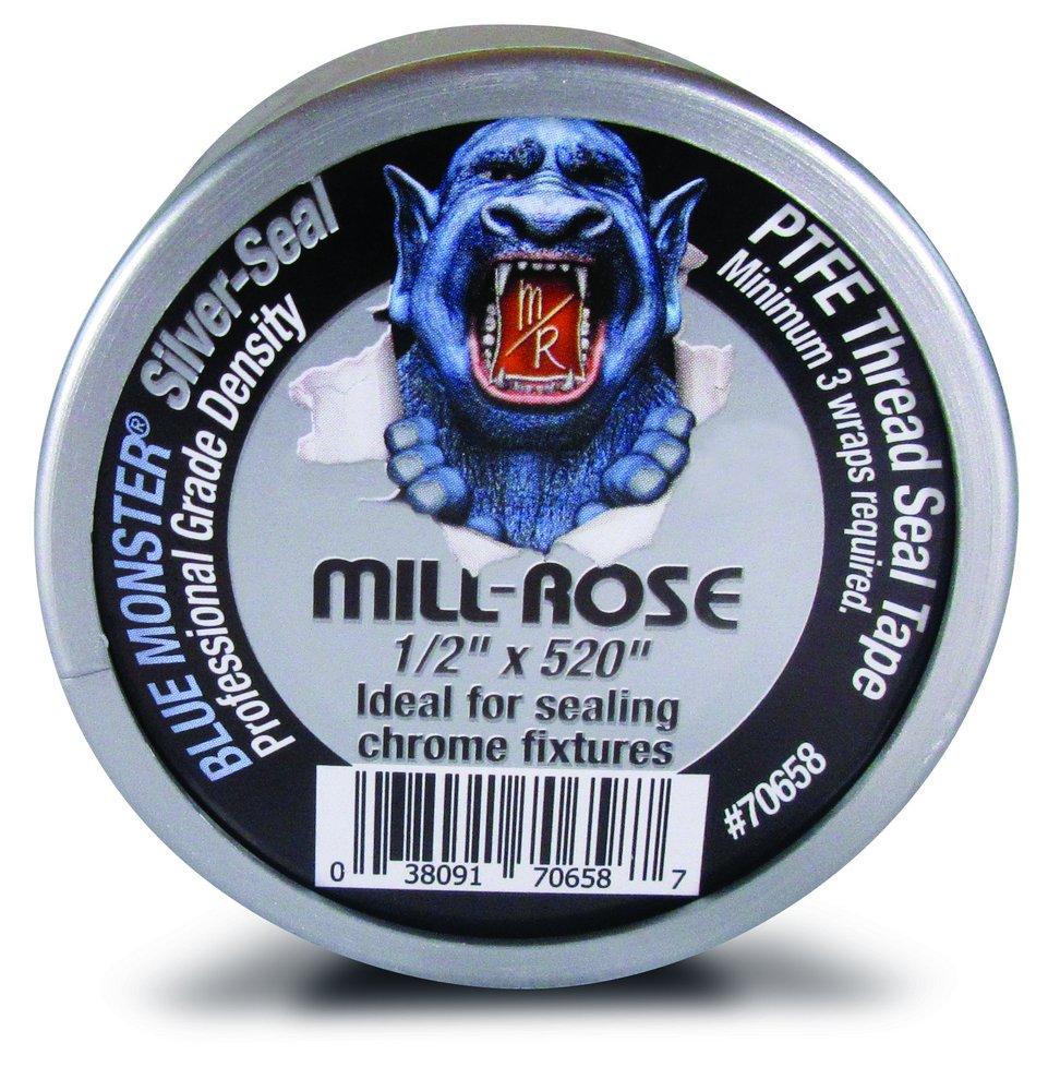 Mill-Rose Silver 1/2 in. PTFE Seal Tape 