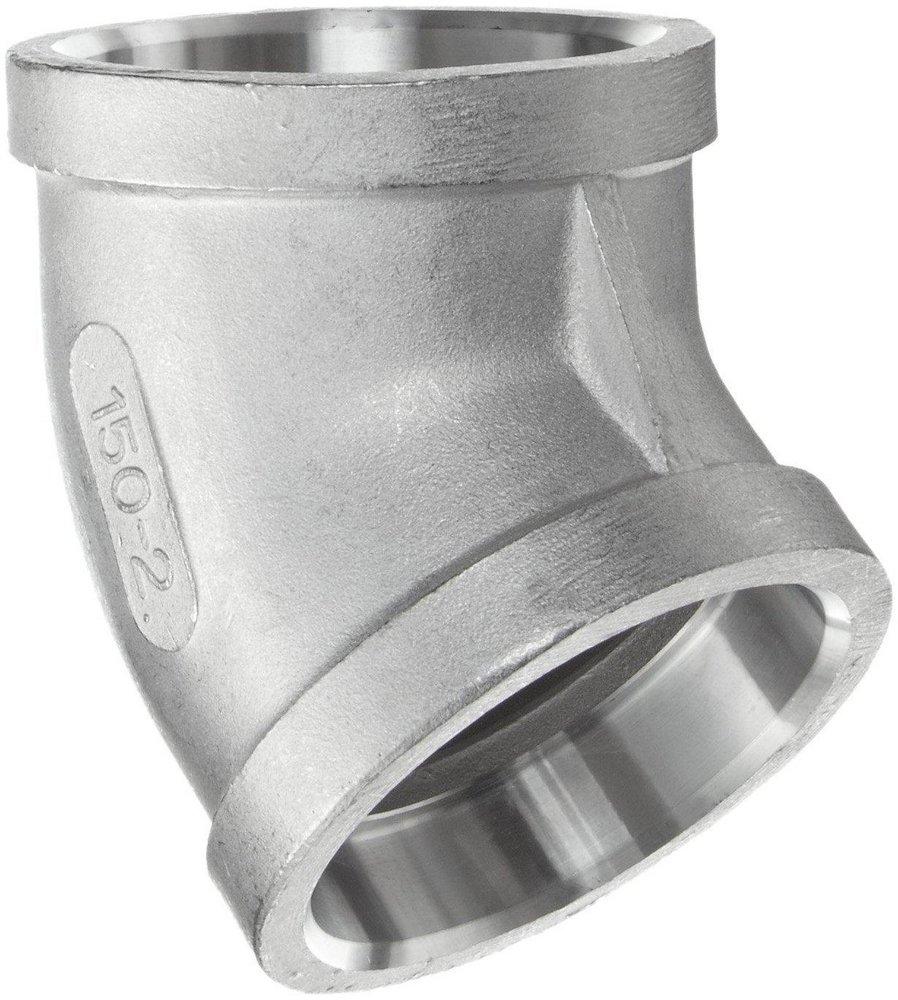 150# SS 316 Threaded 45 Elbow Stainless Steel 