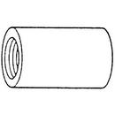 1/2 in. Threaded 3000# Domestic 304 Stainless Steel Coupling 