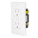 15A 125V Receptacle in White (Pack of 10)