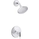 One Handle Single Function Shower Faucet in Polished Chrome (Trim Only) 